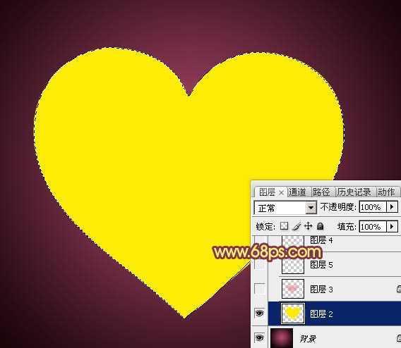‘Photoshop打造梦幻的光斑气泡心形‘