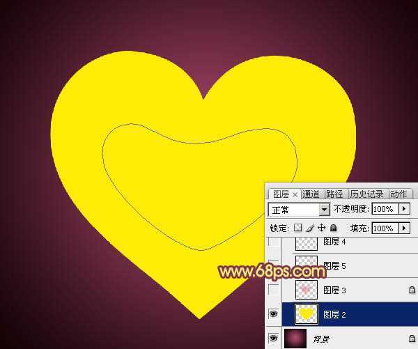 ‘Photoshop打造梦幻的光斑气泡心形‘