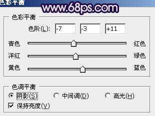 ‘Photoshop为时尚美女增加质感蓝紫色肤色‘