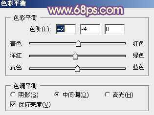 ‘Photoshop为树林婚片调制出浓郁的秋季色‘
