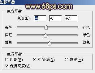 ‘Photoshop将偏暗的可爱女孩照片加上漂亮的暗蓝色‘