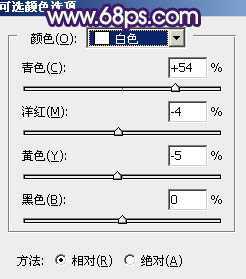 ‘Photoshop调制出淡黄色的秋季铁轨小清新美女图片‘
