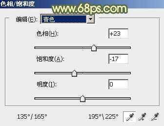 ‘Photoshop为草地上的美女加上古典暗调青黄色‘