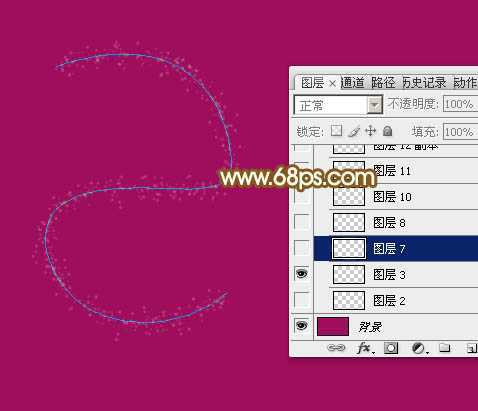 ‘Photoshop设计制作漂亮的2015手写光效字‘
