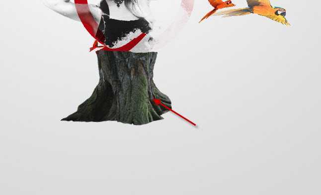 ‘PS制作创意风格的抽象人物插画照片实例教程‘