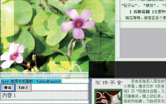 Photoshop制作网站首页(6):控制版面与插入Spry对象_脚本之家jb51.net转载
