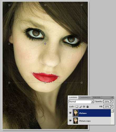 ‘Photoshop快速打造哥特风格人像图片‘