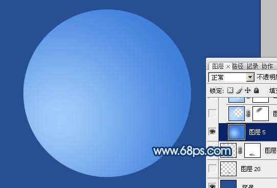 ‘Photoshop打造精致的反光水晶球‘
