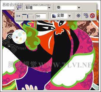 使用CorelDRAW为对象填充图案,破洛洛