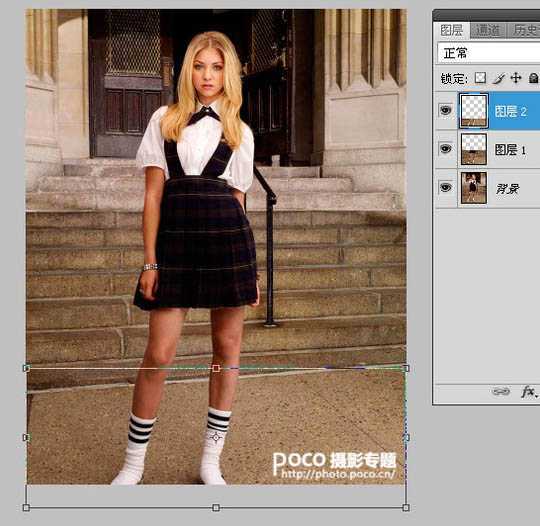 ‘Photoshop将美女图片修出纤细的苗条身材‘