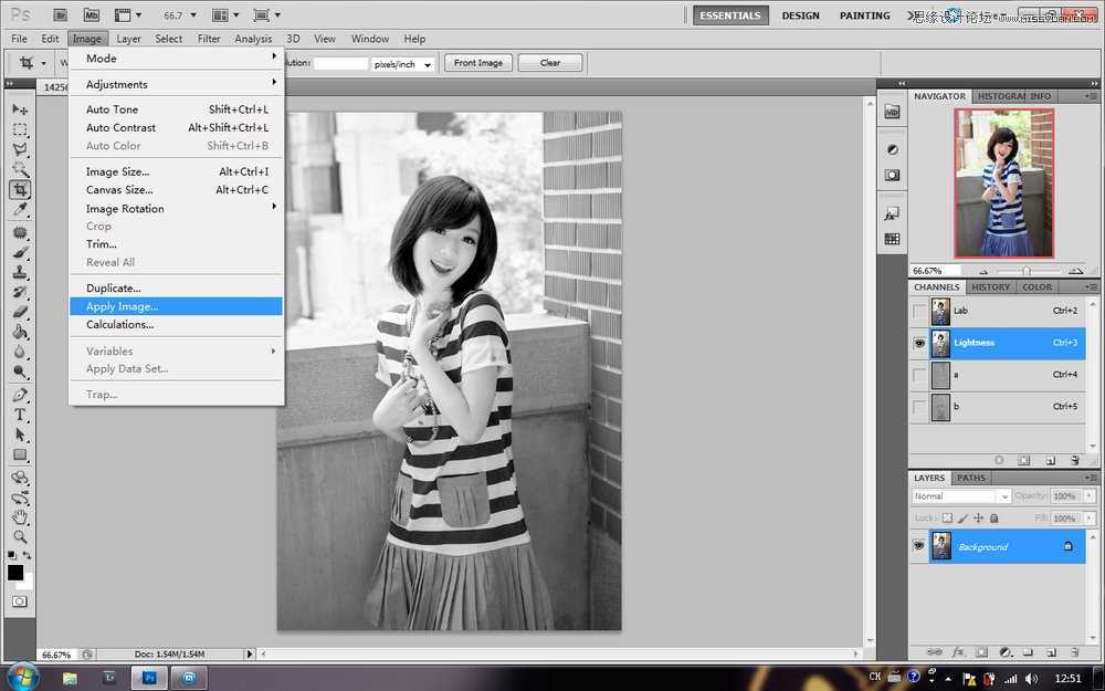 ‘Photoshop调出漂亮可爱妹妹的通透糖水肤色效果‘