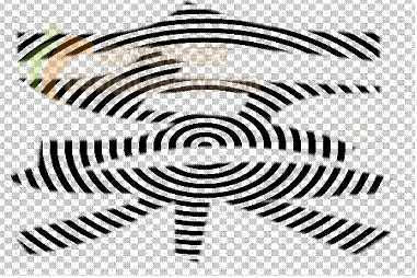 Photoshop教程用定义图案巧绘指纹字特效