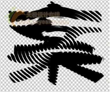 Photoshop教程用定义图案巧绘指纹字特效(2)