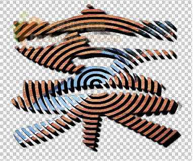 Photoshop教程用定义图案巧绘指纹字特效(2)