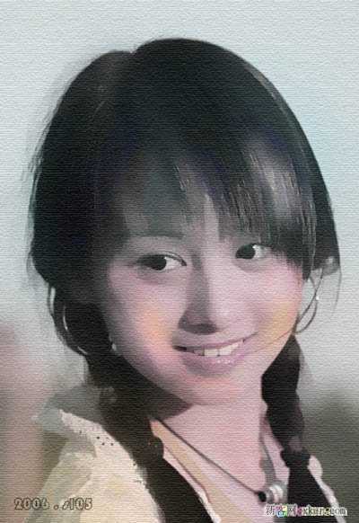 ‘ps把真人照片制作成水墨画效果教程‘
