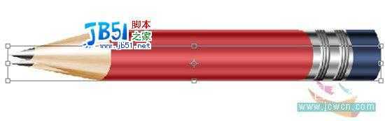Photoshop绘制光感和质感逼真的铅笔
