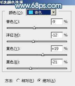 ‘Photoshop为竹林婚片调制出梦幻复古的淡调青蓝色‘