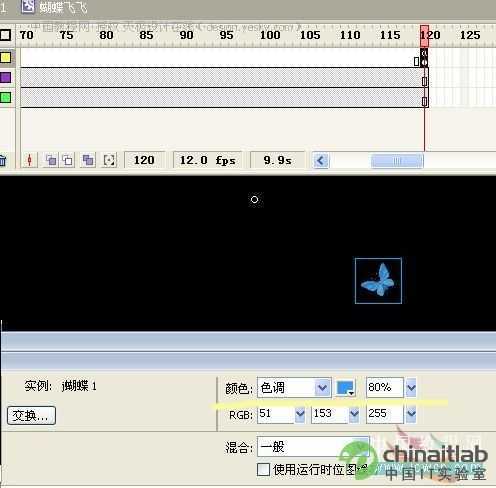 Flash打造窗纱飘动的音乐动画_中国设计秀整理