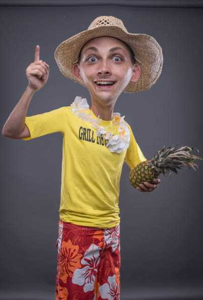 ‘Photoshop将帅哥照片转为夸张的油画漫画效果‘