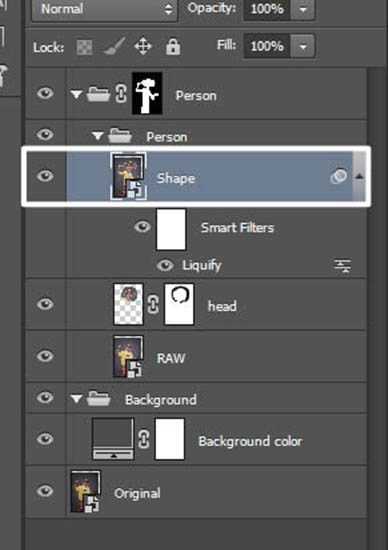 ‘Photoshop将帅哥照片转为夸张的油画漫画效果‘