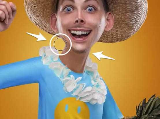 ‘Photoshop将帅哥照片转为夸张的油画漫画效果‘