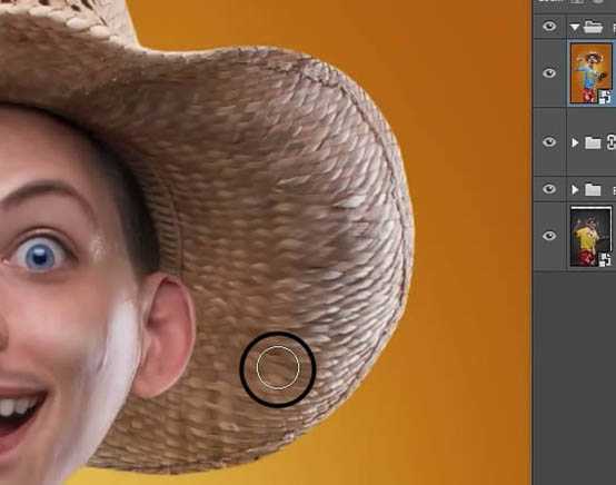 ‘Photoshop将帅哥照片转为夸张的油画漫画效果‘