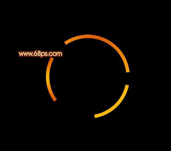 ‘Photoshop制作绚丽的红色数码光环‘