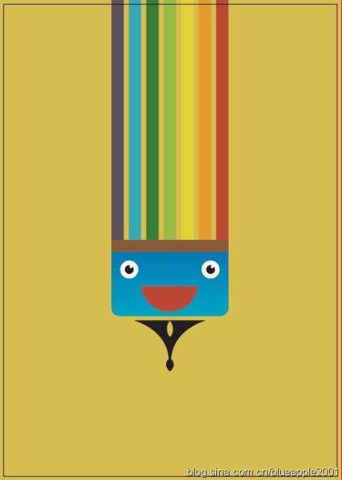 [转载]【AI教程】如何在Illustrator中制作一张可爱的海报