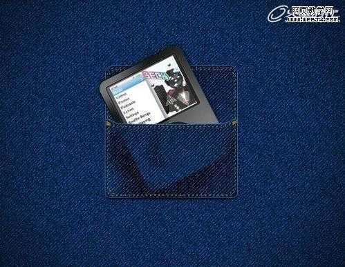 ‘Photoshop将鼠绘出非常逼真的牛仔裤兜效果教程‘