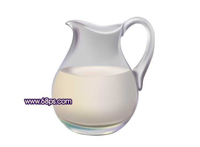 ‘Photoshop制作一个精致的玻璃茶壶‘