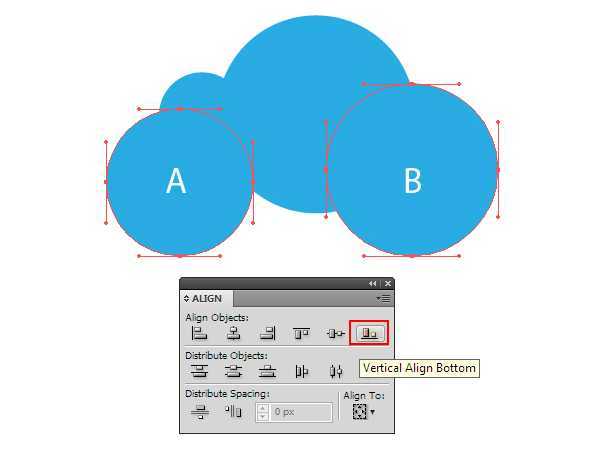 AI绘制玻璃质感云图标 脚本之家 AI实例教程 glass cloud 03