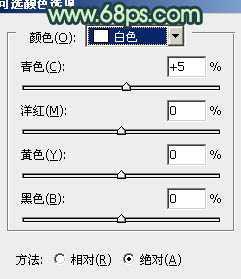 ‘Photoshop给为绿荫中的人物图片调制出韩系淡青色效果‘