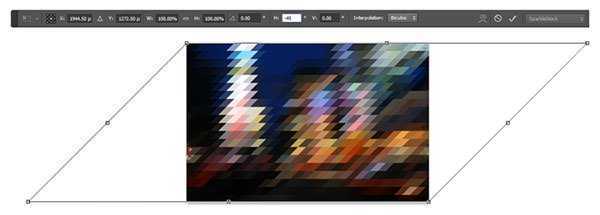‘photoshop利用滤镜及变形工具制作绚丽的小三角像素背景‘