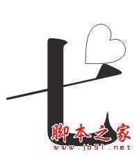 CorelDraw设计七夕情人节海报教程,脚本之家