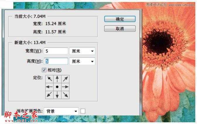 ‘Photoshop将花朵照片调出颓废复古效果‘