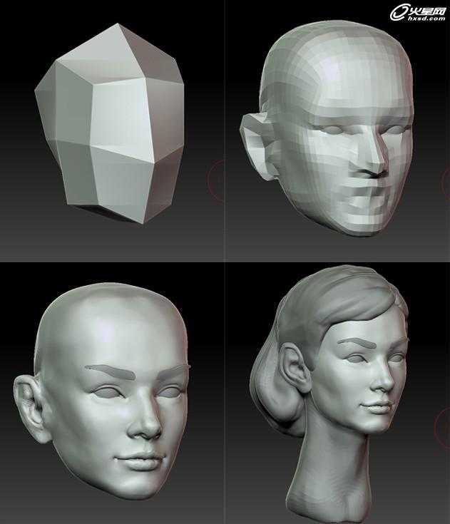 MAYA制作短发女孩形象 脚本之家 MAYA角色动画教程