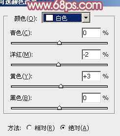 ‘Photoshop将树叶下的美女图片增加上甜美的橙色效果‘