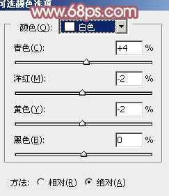 ‘Photoshop将树叶下的美女图片增加上甜美的橙色效果‘