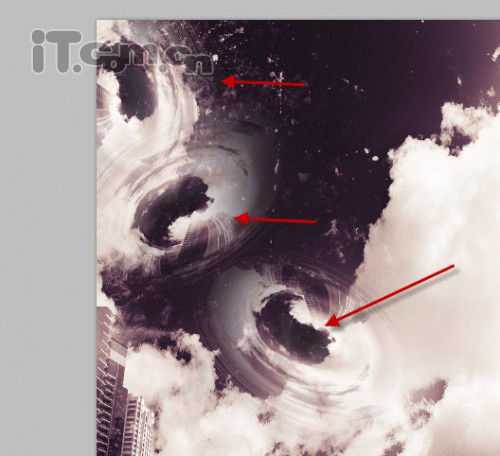 ‘Photoshop合成制作荒寂无人的末日水城教程‘