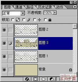 ‘Photoshop打造的漂亮的卡通古长城‘