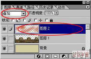 ‘Photoshop打造的漂亮的卡通古长城‘