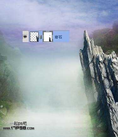 ‘photoshop合成浪漫奇幻山谷仙境美女效果‘