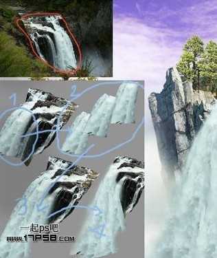 ‘photoshop合成浪漫奇幻山谷仙境美女效果‘