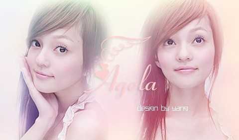 ‘Photoshop制作简单漂亮的粉色签名图片‘