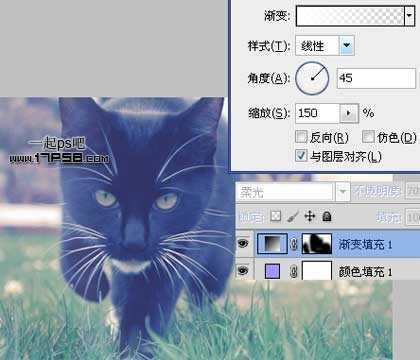 ‘photoshop将可爱的猫咪图片打造出复古老照片效果‘
