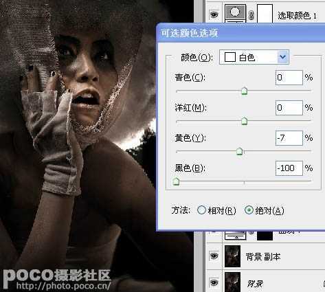 ‘Photoshop制作高质感的暗调人像效果‘