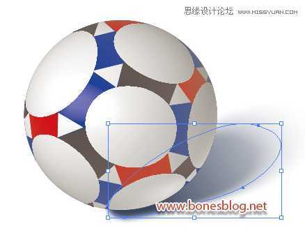 Illustrator绘制超酷的世界杯足球教程(2),破洛洛
