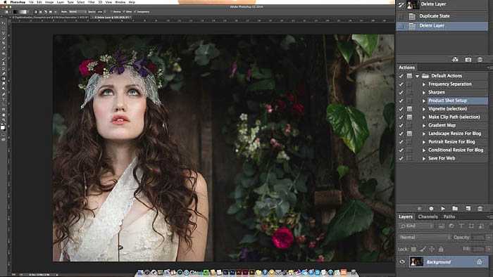 ‘Photoshop快速为美女长发换颜色教程‘