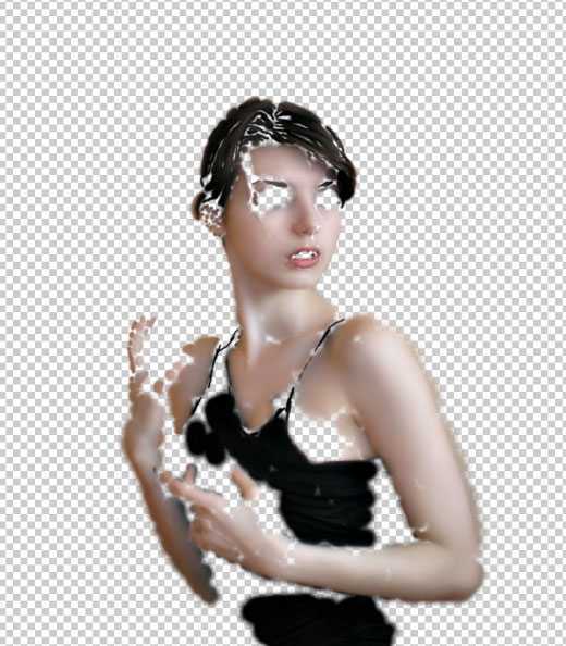 ‘PS合成制作梦幻太空时代的光天使的场景‘