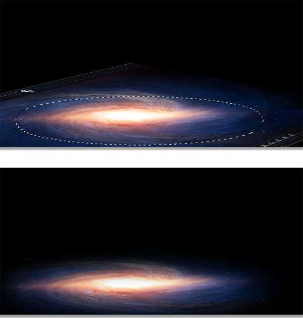 ‘PS合成制作梦幻太空时代的光天使的场景‘